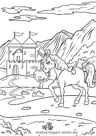 Ein einhorn ist ein symbol für magie, macht und weisheit. Ausmalbilder Einhorn Mandala Coloring And Drawing
