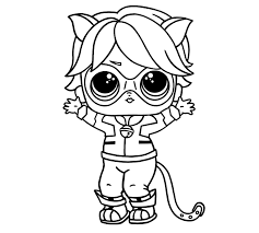 Lol Surprise Cat Noir Coloring Pages Free Miraculous Ladybug Coloring Pages Lol Surprise Coloring Pages Noir Color