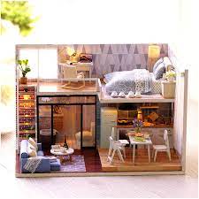 Only Us 29 99 Buy Best Cuteroom L 023 Blue Time Diy House With Furniture Music Light Cover Miniature Model Gif Sims House Design Tiny House Design Sims House