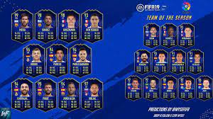The updated list of all fifa 21 team of the season sbcs and objectives. Fifa 21 News On Twitter Fifa19 La Liga Tots Predictions By Wysefifa Updated Predictions For Each League Here Tots Https T Co Qle473ew2b Https T Co Vspf2odpgc