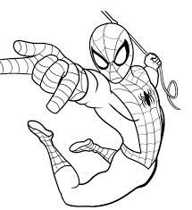 These low prep emergent reader is easy to print, fold, and read. Spiderman Coloring Pages Easy 116 Fine Coloring Organisation