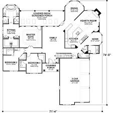 Include furniture symbols on your 2d floor plans or showcase the fully furnished proposal with our 3d elements with cedeo, it is quick and easy to create master bedroom floor plans that stand out from the competition. Southern Style House Plan 3 Beds 3 5 Baths 2461 Sq Ft Plan 56 241 Ranch House Plans House Plans House Floor Plans