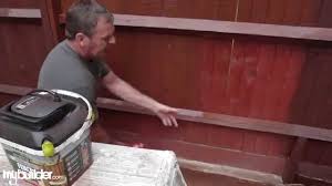 How To Paint A Fence With A Garden Fence Sprayer Mybuilder Youtube