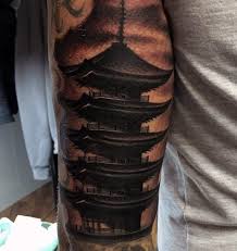 Les créatures mythologiques comme les dragons sont incroyablement populaires, tout. 47 Tatouages De Temples Et De Sanctuaires Japonais Et Leur Signification