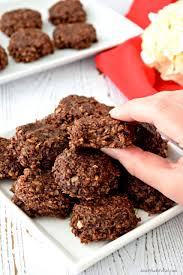 Cookies that have no dairy. No Bake Cookies Gluten Free Vegan Refined Sugar Free