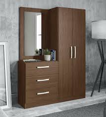 Usually dispatched within 6 to 10 days. Buy Araki 2 Door Wardrobe Dressing Table Mintwud By Pepperfry Online Modern Cabinets Cabinets Furniture Pepperfry Product