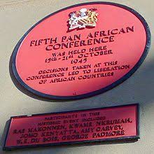 Remembering The Fifth Pan African Congress Centre For African Studies Lucas