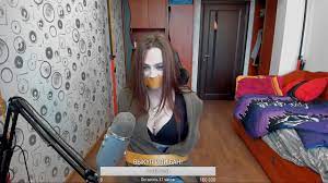 BoundHub - russian live streamer tied to chair and gagged