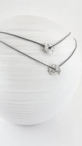 Double Chain Necklace Silver Circles Necklace Free Form Etsy Double Necklace Silver Double Chain Necklace Minimalist Necklace Silver