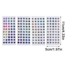 Akan tetapi, jika kalian ingin mengkoleksi semua. 8mm Label Numbers 1 To 200 Adhesive Stickers Sign For School Office Decoration Stickers Aliexpress