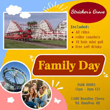 Mark your calendars! Stricker's Grove is a family-owned and operated  business. For this reason, we celebrate every year with an  open-to-the-public day called Family Day! ▪️ $20 per person, kids 2 and