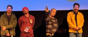 Touch Me @ #Sundance2025 was a fun & hilarious. Sure there's an alien love  triangle & tentacle sex, yet writer-director Addison Heimann's silly yet  bizarre script, great performances & FX scrambled the