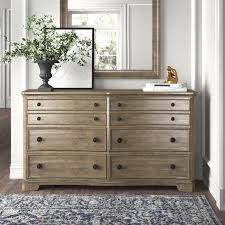Troutt 6 Drawer Double Dresser In 2020 Double Dresser Furniture Dresser With Mirror