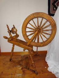 A spinning wheel works by rotating the bobbin using the drive band. Pin On Spinning