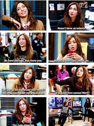 An offbeat police squad must get its act together to impress its precinct's new captain. Jake Gina Linetti Brooklyn Nine Nine Quotes My Read Dump