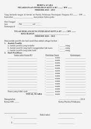 Demikian artikel yang bertajuk download contoh form/surat tanda terima (kumpulan). Contoh Surat Berita Acara Hasil Pemilihan Ketua Rt Contoh Surat