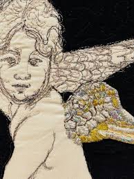 Flight ArtTextiles:Made in Britain Now until 27 September. This popular  group launch their new exhibition 'Flight' prior to its UK and European  tour in 2026 Art Textiles: Made in Britain are a