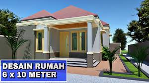 Teras adalah komponen utama untuk sebuah rumah. Desain Rumah 6x10 Meter Dengan Teras Samping Desain Rumah Minimalis Youtube