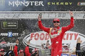 Will either one of them celebrate in victory lane after winning the bass. Kyle Busch Rebounds From Early Wreck To Win At Bristol
