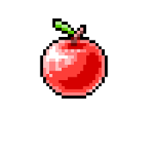 Displaying Pixel Art Apple 100x100 Pixel By Mrbrowns Pixel Art Pixel Art Tutorial Pixel Art Maker