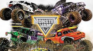 Aj is a human with light brown skin, dark brown hair and brown eyes. Monster Truck Background