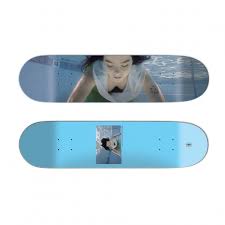Green 60mm wheels 70's vintage skateboard. Skate Decks With Photos Of Bjork Beastie Boys Sonic Youth More Taken By Spike Jonze Dangerous Minds
