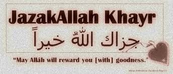 Life Is Gorgeous Apa Itu Jazakallahu Khairan Kathira Mari Kita Amalkan