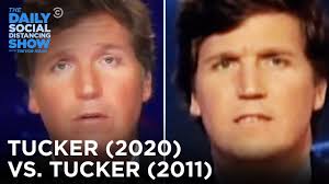 But he is not one of us. Tucker Carlson Vs Tucker Carlson Protest Edition The Daily Show Youtube