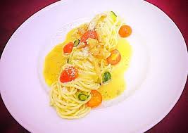 Resep Spaghetti Angelhair Dengan Saus Bechamel Jamur Oleh Ratna Resep Di 2020 Makanan Jamur Tomat Ceri