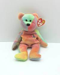 Peace Beanie Baby Beanie Babies Vintage Peace Beanie Baby Etsy