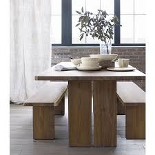 Dakota 77 Dining Table In Dining Tables Crate And Barrel Dining Table With Bench Dining Table Dining Room Table