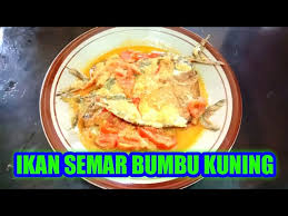 Resep dan cara membuat soto semarang. Ikan Semar Bumbu Kuning Youtube