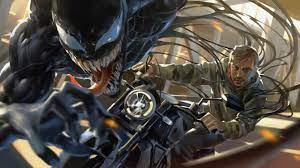 Tom Hardy As Eddie Brock In Venom 4k Wallpaper Junpix Marvel Venom Venom Venom Art