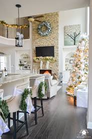Holiday Home Showcase 2016 Christmas Home Tour Kelley Nan Christmas Decorations For The Home Christmas Interiors Christmas Kitchen Decor
