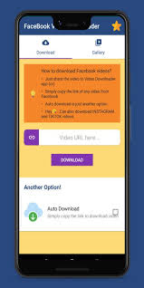 Feb 22, 2018 · download free facebook video downloder apk 1.0.1 for android. Video Downloader For Facebook For Android Apk Download