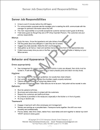 This description should specify the role, expectations, responsibilities, and duties of a waitress, waiter, or server in the hiring restaurant so job seekers can get a better understanding of what the position entails, what they can expect during their shift, and whether the opportunity is a fit for their skillset and career goals. Restaurant Server Job Description Workplace Wizards