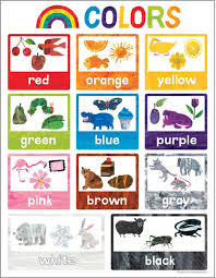 World Of Eric Carle Colors Chart Cd 114296