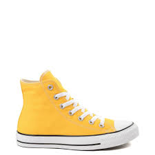 Black And Yellow Converse Chuck Taylors Converse Chuck Taylor All Star Hi Sneaker Lemon Chrome In 2020 Chuck Taylors Converse Chuck Taylor Chuck Taylor All Star