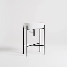 Oval Basin Stand Eitelkeit Einheit Metallrahmen Senke Vanity Units Basin Metal Sink