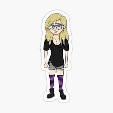 See more ideas about aesthetic anime, cartoon, 90s anime. Blonde Cartoon Character Stickers Redbubble
