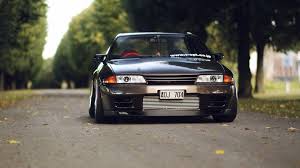 Man standing beside car digital wallpaper. Nissan R32 Wallpapers Wallpaper Cave