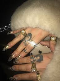 Pin By Gokce Kurt On Tattoos Nail Tattoo Tattoos Tattoos And Piercings
