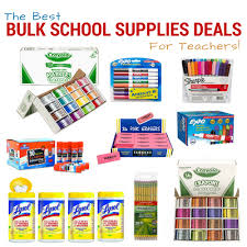 Hey Teachers And Anyone Looking To Donate School Supplies For Back To School I Wanted To Make You A Bulk School Supplies School Supplies School Supply Deals