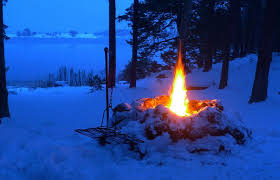 There are two distinct sections at yellowknife buttress: Fire Winter Camping Survival Fire Winter Fire
