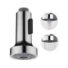 Homelody Pull Down Faucet Replacement Head 2 Functions Kitchen Faucet Sprayer Head G 1 2 Pull Out Spray Head For Kitchen Faucet Chrome Kitchen Sink Faucet Head Pulverizador De Grifo Walmart Com Walmart Com