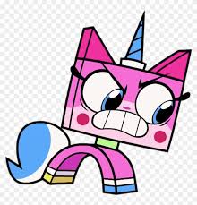 She originally appeared as a main character in the the lego movie franchise. Download Unikitty Angry Free Transparent Png Clipart Images Download