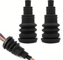 2 Pack Car Wire Harness Rubber Protective Sleeve * Grommet For Cable