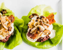 Two important things to know about portbello burgers. Juicy Keto Mushroom Onion Bacon Burgers Healthy Little Peach