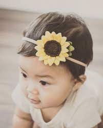 Felt Sunflower Headband Sunflower Hair Clip Summer Hair Etsy Sunflower Headband Felt Flowers Felt Flower Headband