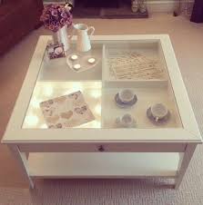 Glass Top Coffee Table Wohnzimmertische Couchtische Dekorieren Liatorp Tisch